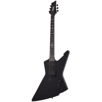 Schecter Sin Quirin E-1 Electric Guitar. Satin Black.