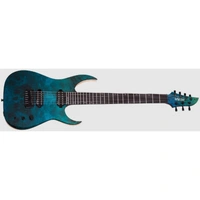 Schecter SCH878 Keith Merrow KM-7 MK-III Artist 7 String Signature Guitar - Lagoon Fade
