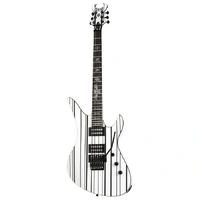Schecter Synyster Gates Standard White & black pinstripes Electric Guitar