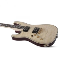 Schecter SCH-2035 Left Handed Electric Guitar Omen Extreme Gloss Natural 