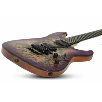 Schecter C-6 Pro  Electric Guitar in Aurora Burst Floyd Rose 