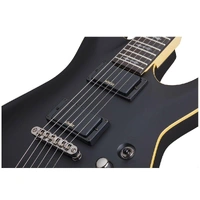 Schecter Research Demon 6 Electric Guitar Electric Aged Black Satin (ABSN) 
