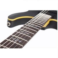 Schecter SCH3666 Demon-6 FR Left Handed Aged Black Satin Electric Guitar