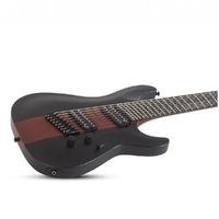 Schecter C-8 Multi-scale Rob Scallon 8-String Electric Guitar - Satin Dark Roast