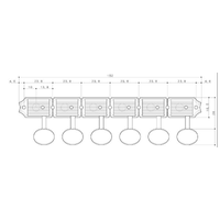Gotoh SD91 'Staggered Post Height' Vintage Tuning Keys (set of 6) - Nickel