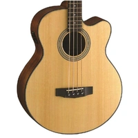 Cort SJB5F NS 4 String Acoustic / Electric  Bass Guitar Fishman Pickup Solid Top