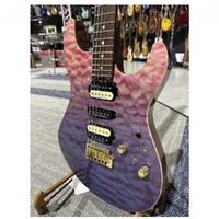 ESP Custom Shop Snapper CTM Electric Guitar H-S-H Purple Pink Gradation