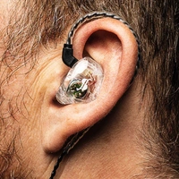 Stagg - High-Resolution Dual Driver In-Ear Monitors - Clear