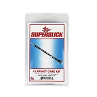 Superslick Clarinet Care Kit includes Cork Grease Vandoren Juno Reed pullthrough