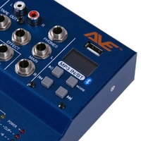 AVE Strike 4 Bluetooth PA Audio Mixer with Delay – 4 Channel