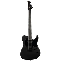 Spira Guitars T-400 MBK BAR 27"-Scale Baritone Electric Guitar - Satin Black
