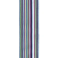 D'Addario Woven Latin Line Art Guitar Strap, Blue