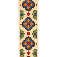 D'Addario Latin Tile Art Guitar Strap, Traditional