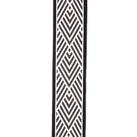 D'Addario Woven Guitar Strap, African Geometric, Cream