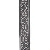 D'Addario Woven Guitar Strap, Monterey 4, Black