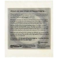 D'Addario T2 Titanium Treble Classical Guitar Single 2nd String Normal Tension,