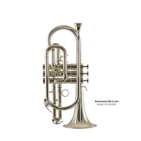 Trevor James - 4500 Renaissance Bb Cornet - Silver Plated
