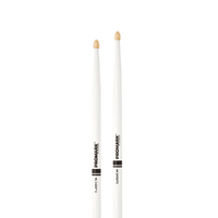 Promark Classic 5A White Hickory Drumsticks - Wood Tip