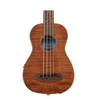 Kala U-Bass Exotic Mahogany - Fretted, Round Wounds Short Scale