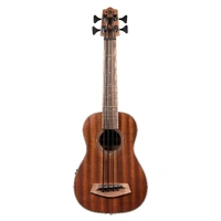 Kala UBASS all solid Mahogany U-Bass Fretted UBASS-SMHG-FS C/w Bag