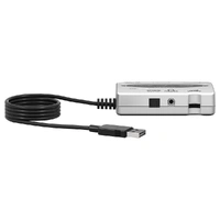 The Behringer Ultra-Low Latency U-Control 2 In/2 Out UCA202 USB Audio Interface