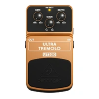 The Behringer UT300 Ultra Classic Tremolo Warm Effects Pedal