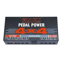 Voodoo Lab Pedal Power 4x4 Isolated  effects pedal Power Supply