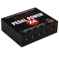 Voodoo Lab Pedal Power X4 Expander Kit Pedal Power Supply Expander with 4 x Isolated 9V Outlets,