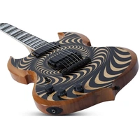 Wylde Audio Barbarian Left Hand Psychic Bullseye  Electric Guitar Balance owing