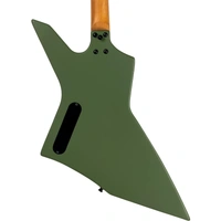 Spira Guitars X-400 MGR Electric Guitar - Satin Dark Green