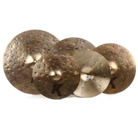 Zildjian K Custom Natural Finish Hihats/Crashes/Ride KC Dry Cymbals Pack