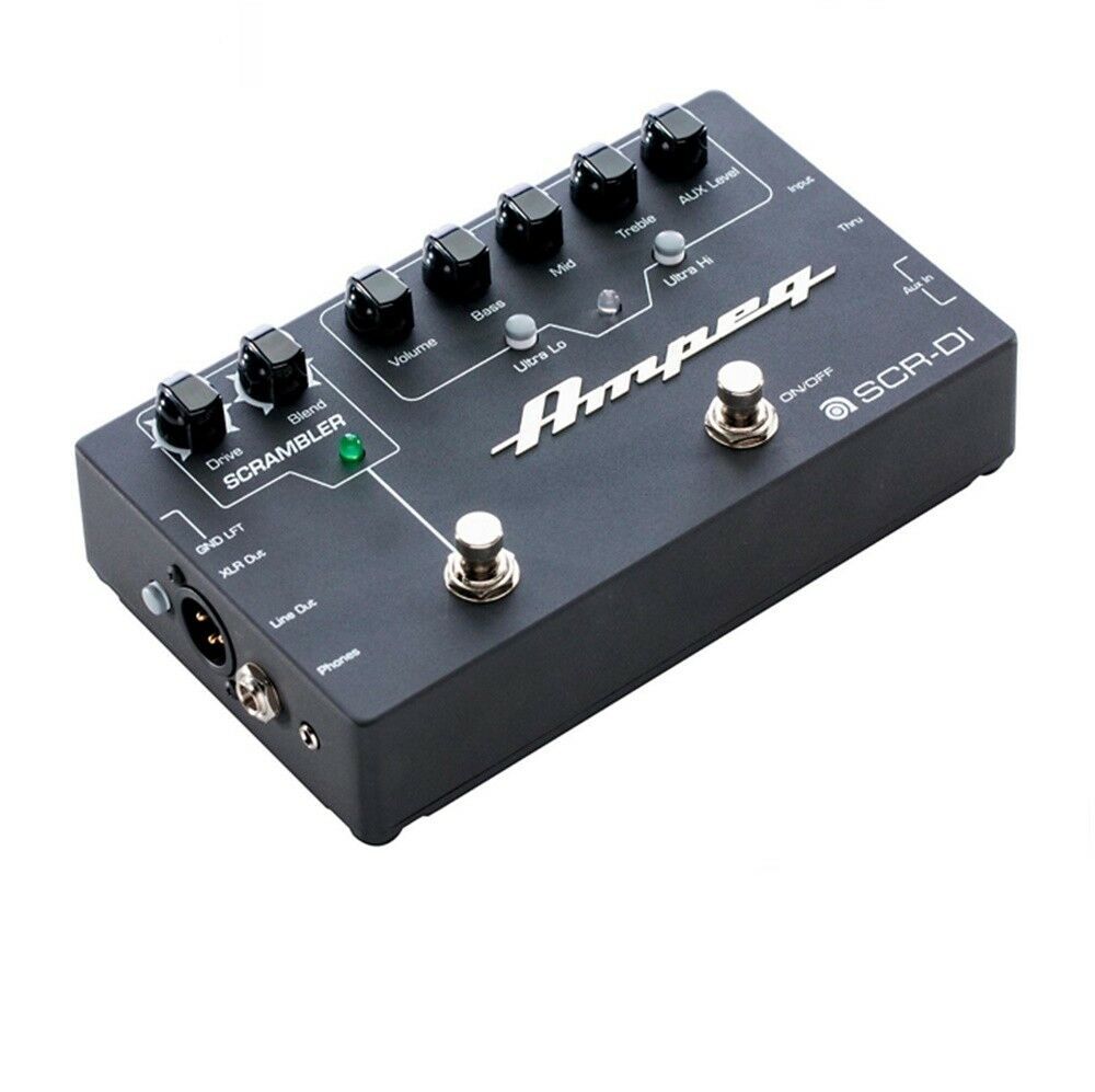Ampeg SCRDI Bass Preamp with Scrambler Overdrive Effects Pedal