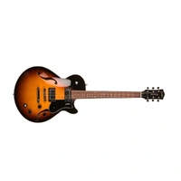 Godin 039074 Montreal Premiere TriplePlay Sunburst HG Hollowbody 6 String Electric Guitar with Bag