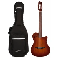 Godin Multiac Nylon Encore Burnt Umber Acoustic Electric Guitar With Bag
