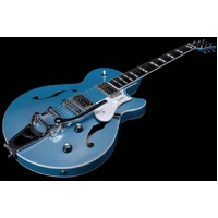 Godin Imperial Blue 6-String Montreal Premiere LTD Hollowbody Electric Guitar 