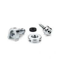 Schaller New S Locks M (Pair) Chrome 14010201  Strap Locks / security Locks