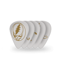 D'Addario Grateful Dead Icons, White ¶ÿCelluloid, Medium