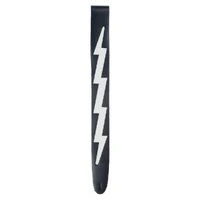 D'Addario Icon Collection Leather Guitar Strap, Lightning