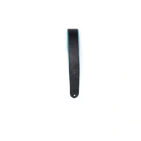 D'Addario Deluxe Leather Guitar Strap, Color Padded, Blue