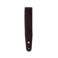 D'Addario Suede Guitar Strap, Black