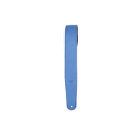 D'Addario Deluxe Leather Guitar Strap, Cantanella, Blue