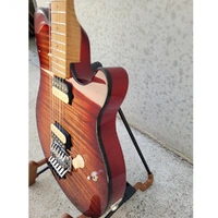 Ernie Ball Music Man Axis Electric Guitar - Roasted Amber Flame