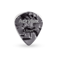 D'Addario Acrylux Nitra Jazz Guitar Pick 1.5MM, 2-Pack