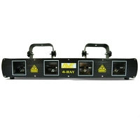 AVE Eclipse 4-Ray RGB Laser Light 4 Beams 330mW