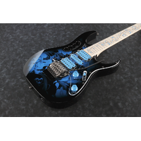 IBANEZ JEM77P BFP Steve VAI Signature Electric Guitar - Blue Floral Pattern