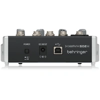 Behringer Xenyx 502S Premium Analog 5-Input Mixer w/ USB Streaming Interface