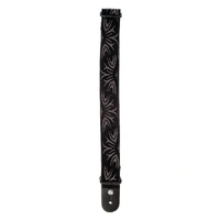 D'Addario Woven Guitar Strap, Black/Grey Tattoo