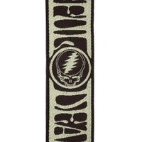 D'Addario Grateful Dead Woven, Steal Your Face, Tan/Brown