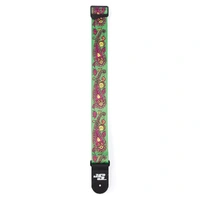 D'Addario Joe Satriani Guitar Strap, Paisley Green