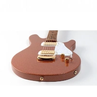 Ernie Ball Music Man Valentine Electric Guitar - Pink Champagne Sparkle